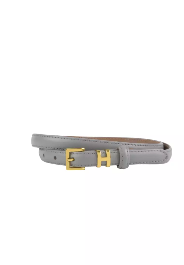 Women's Thin Leather Belt