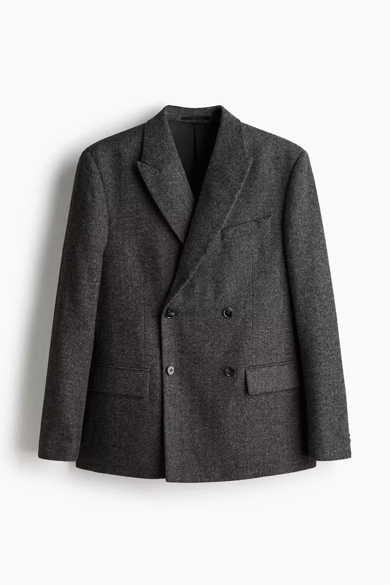 Relaxed Fit Double-breasted jacket