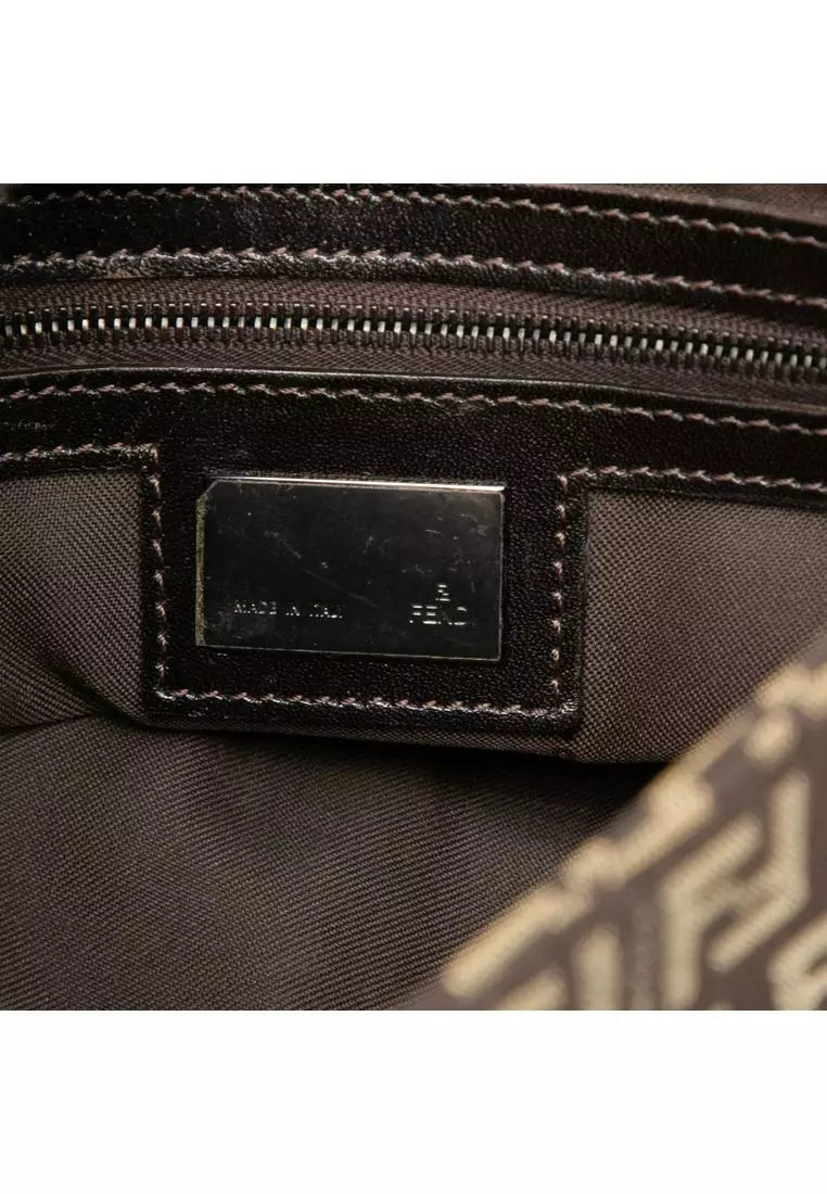 Fendi Pre-Loved Fendi Zucchino Canvas Crossbody 2026 | Buy Fendi