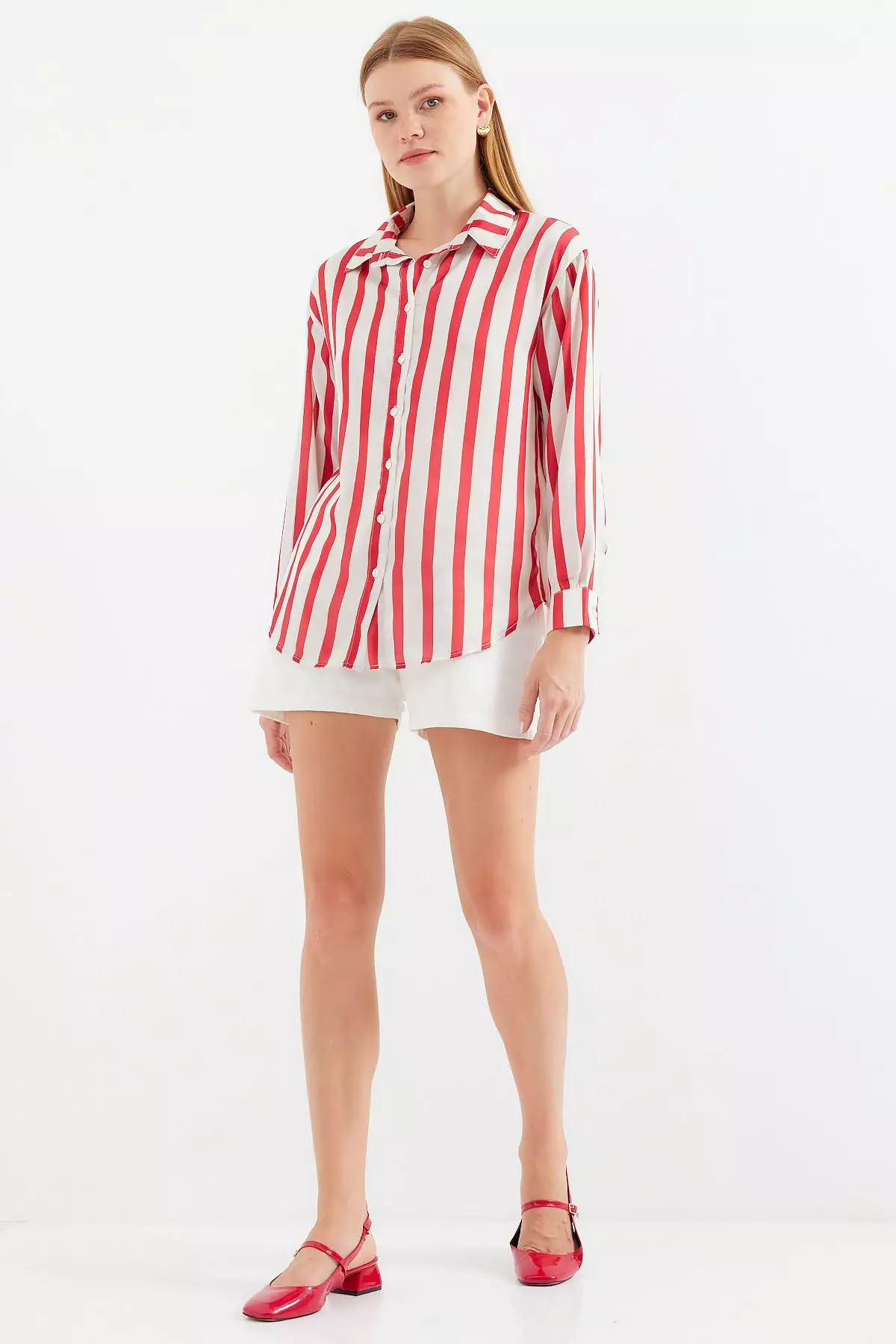 Long Sleeves Collared Shirt