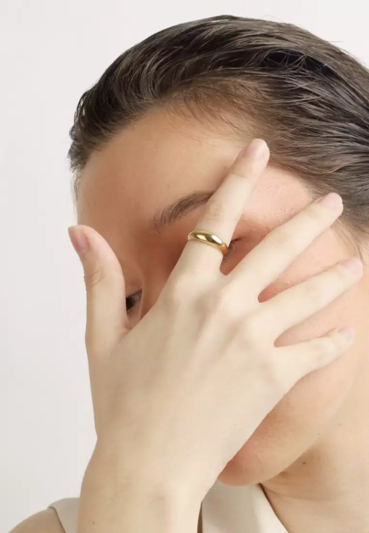 Cupola Slim 18K Gold Ring