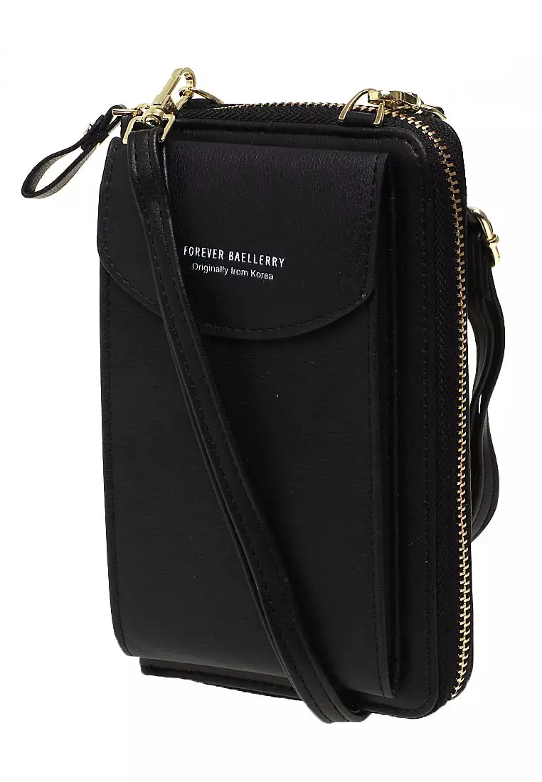 Tas Selempang Wanita Dompet Multifungsi Many Slot Material Kulit Leather ORIGINAL