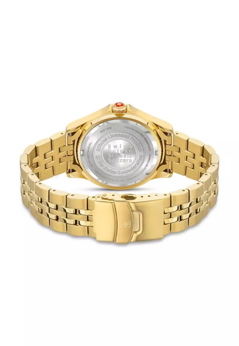 Swiss military hanowa flagship gold online