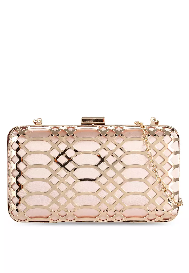 Buy Papillon Clutch Gold Belvo Clutch Bag 2024 Online ZALORA