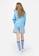 Gen Woo blue Girls' Basic Sweater by Gen Woo 73F9AKAA981993GS_3