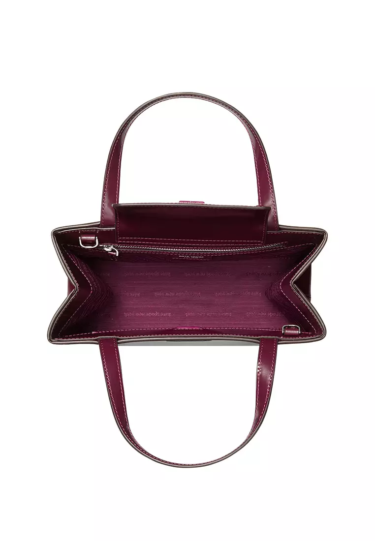 Kate spade sales burgundy tote bag