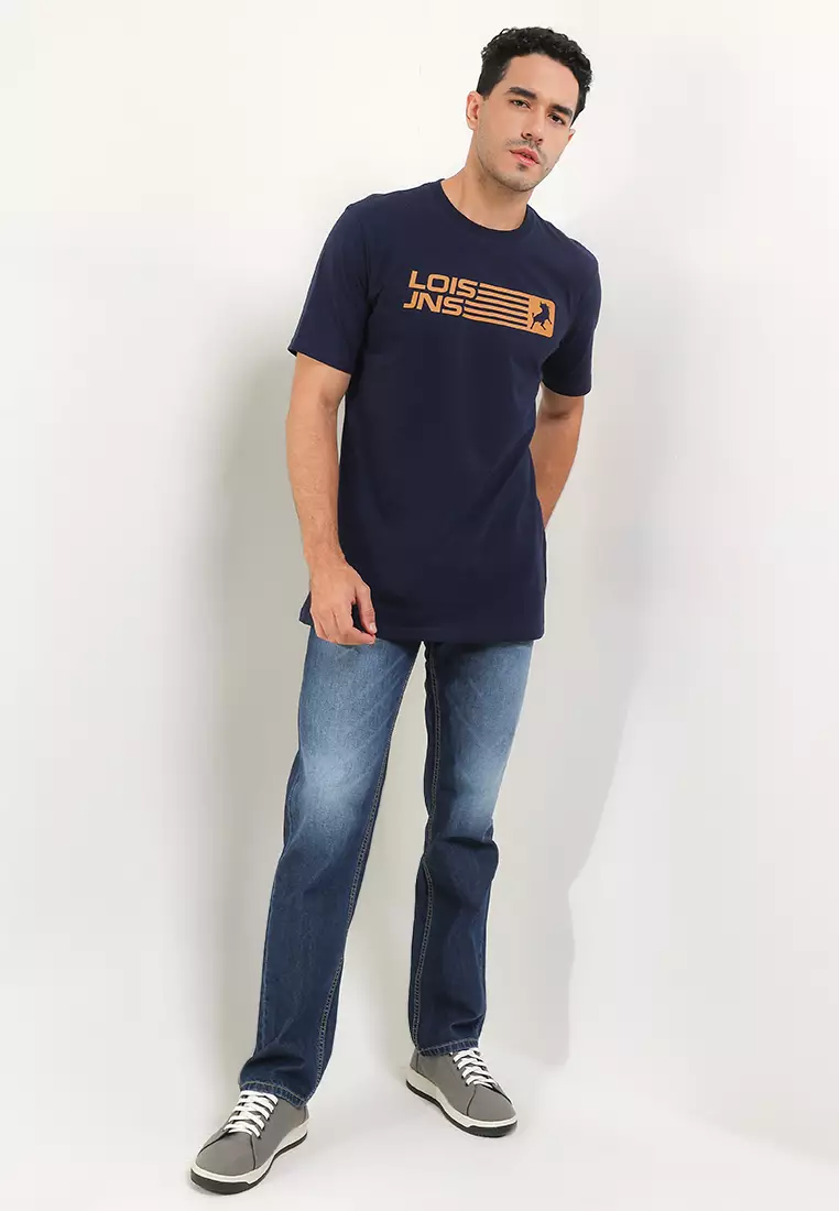 Fashion Straight Fit Denim Pants CFS117C