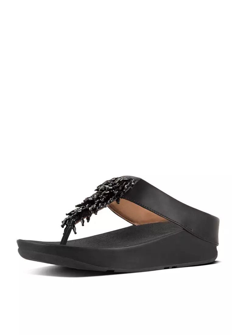 RUMBA Women's Toe-Thong Sandals - Black (K26-001)