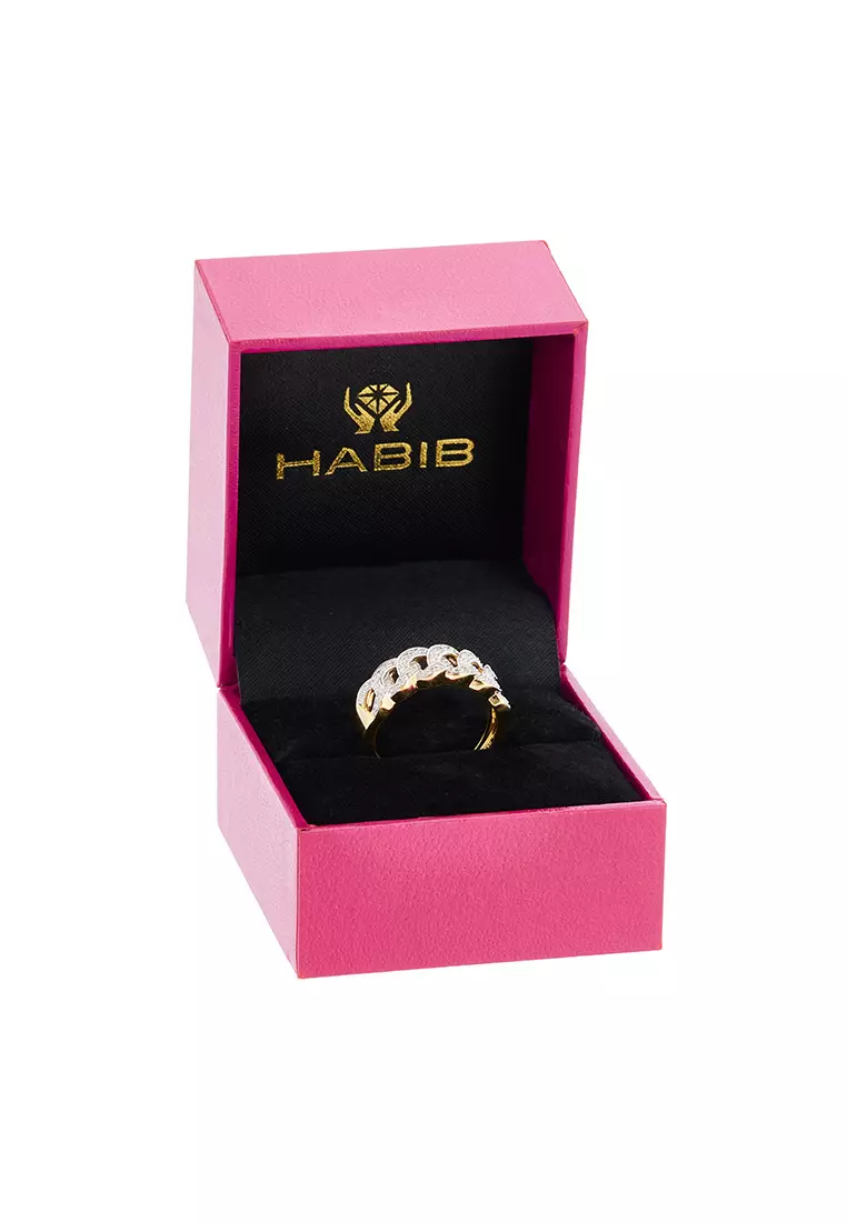 HABIB Diamond Ring in 375/9K Yellow Gold 274181025(YG)
