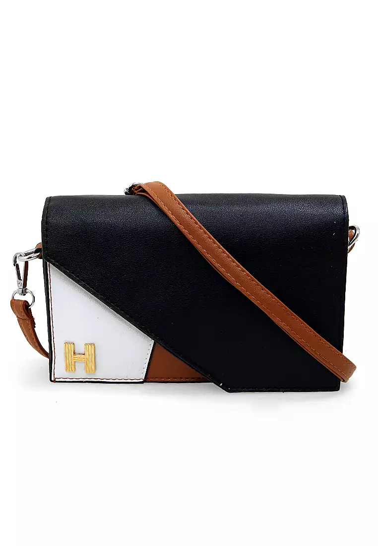 Werlyn Tas Selempang Wanita Model Side Casual Large Storage Material Leather ORIGINAL