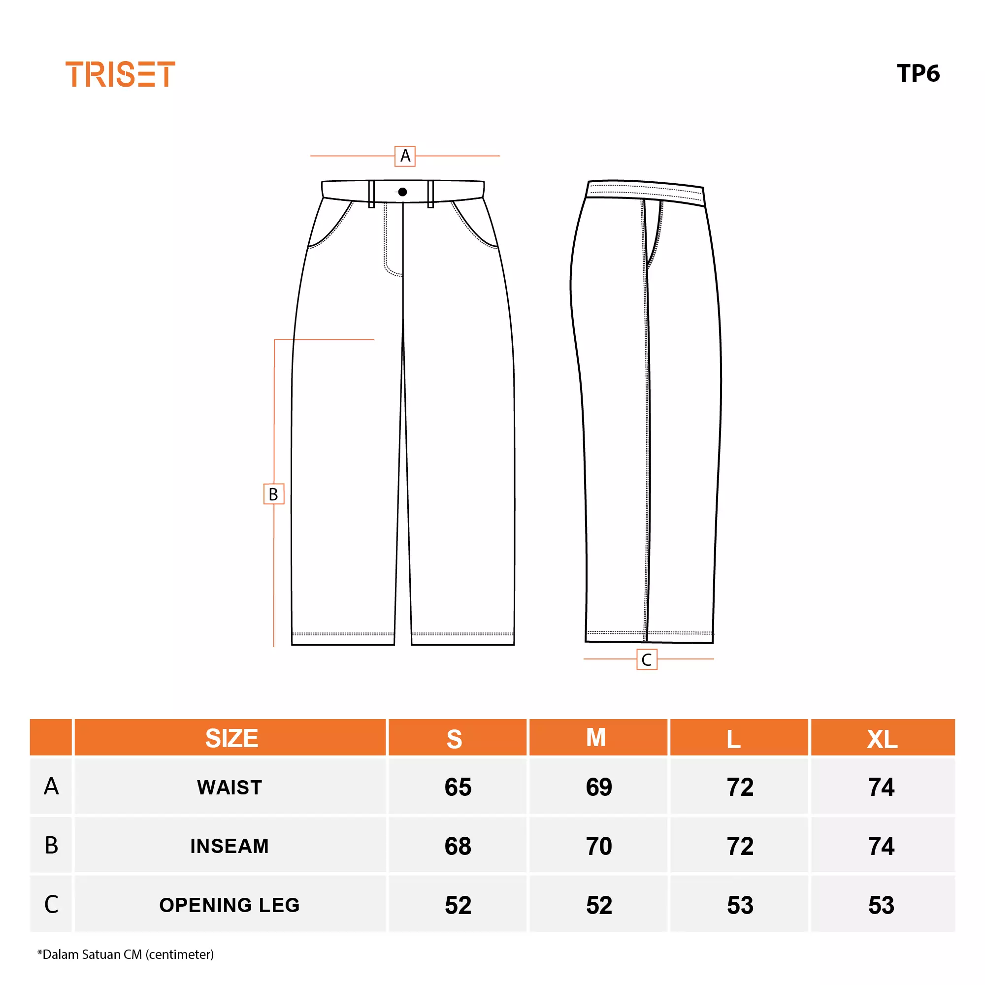 Triset Casual Pants Wanita - TP600521034