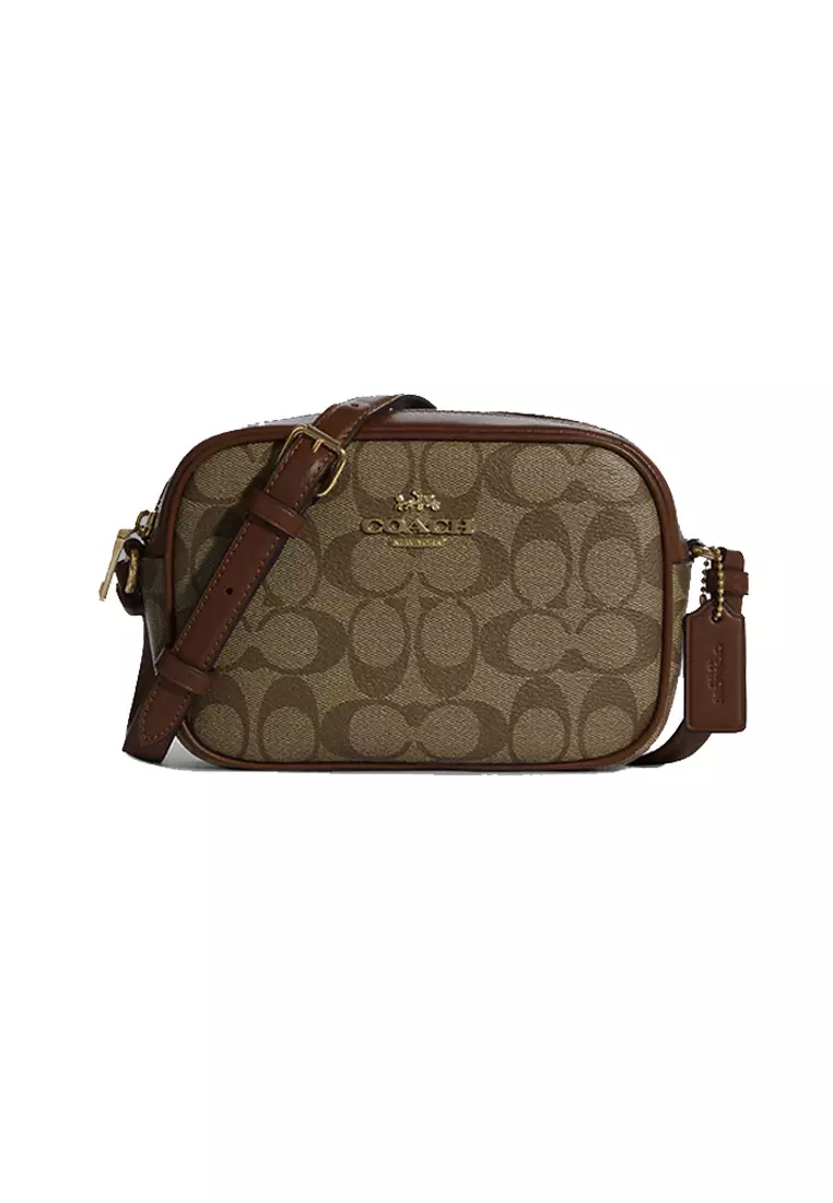Coach Coach Mini Jamie Camera Bag In Signature Canvas