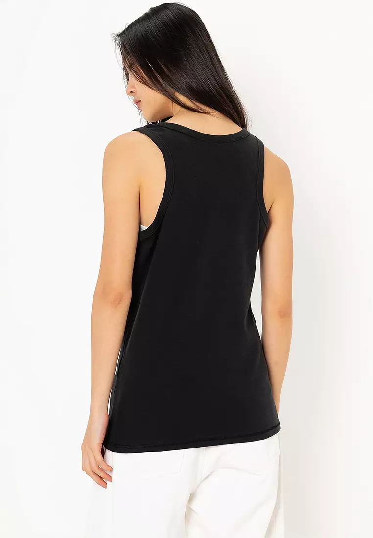 Women's Ultra Classic Skull Tank - Black Beauty