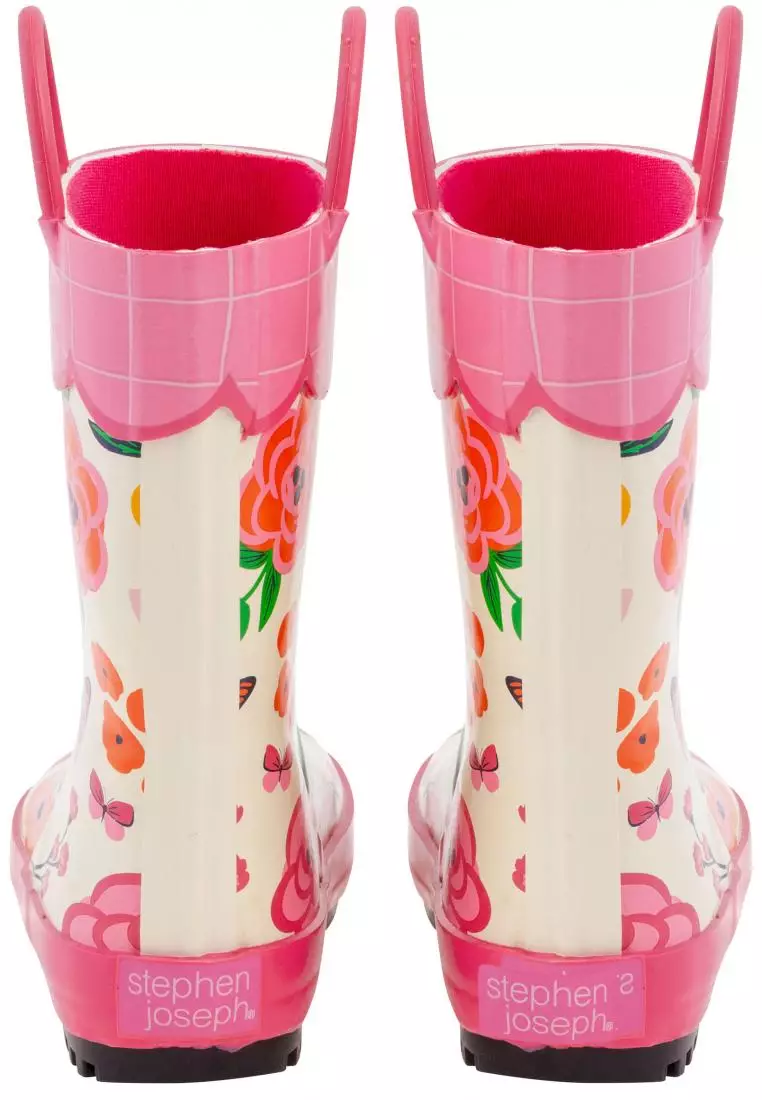 Rain Boots Butterfly