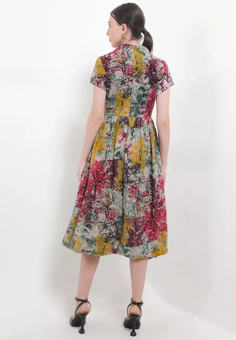 Dress Classic Cloq 50's Swan-necked CAP-Slv+lining