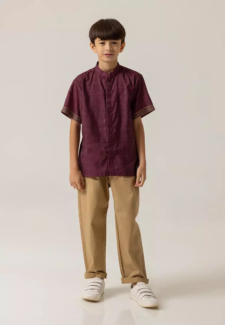 Ria Miranda Burgundy Edra Koko Boy