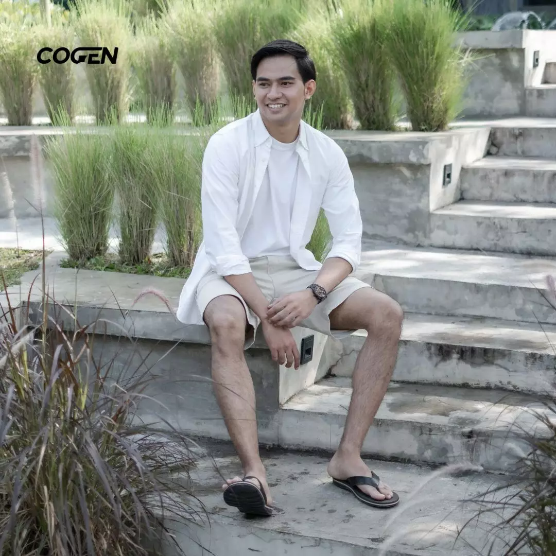 Sandal Pria Cogen MRK Series - Black