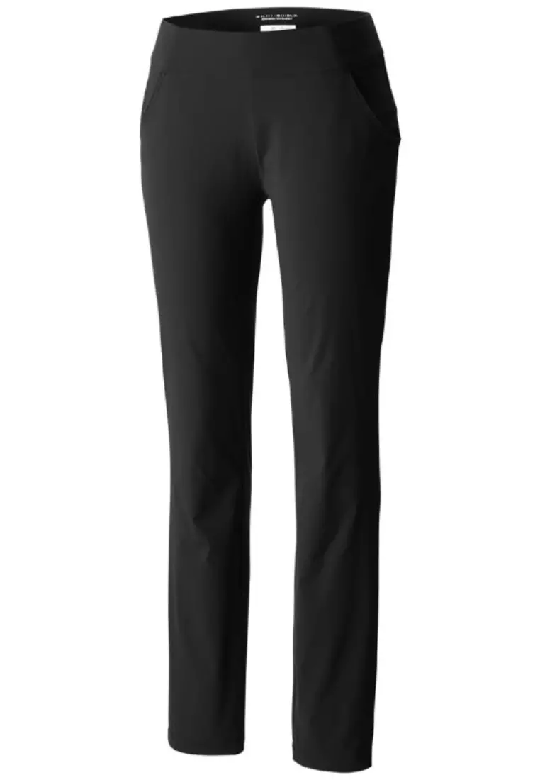 Columbia Women Anytime Casual Black Straight Leg Pants Pull On S