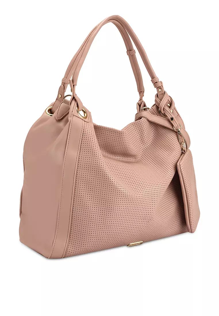 Tory burch discount perforated hobo