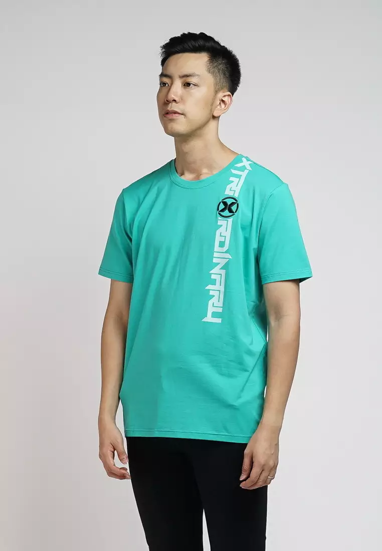 XTRAORDINARY T-Shirt Cotton Spandex Bordir Pria 48062