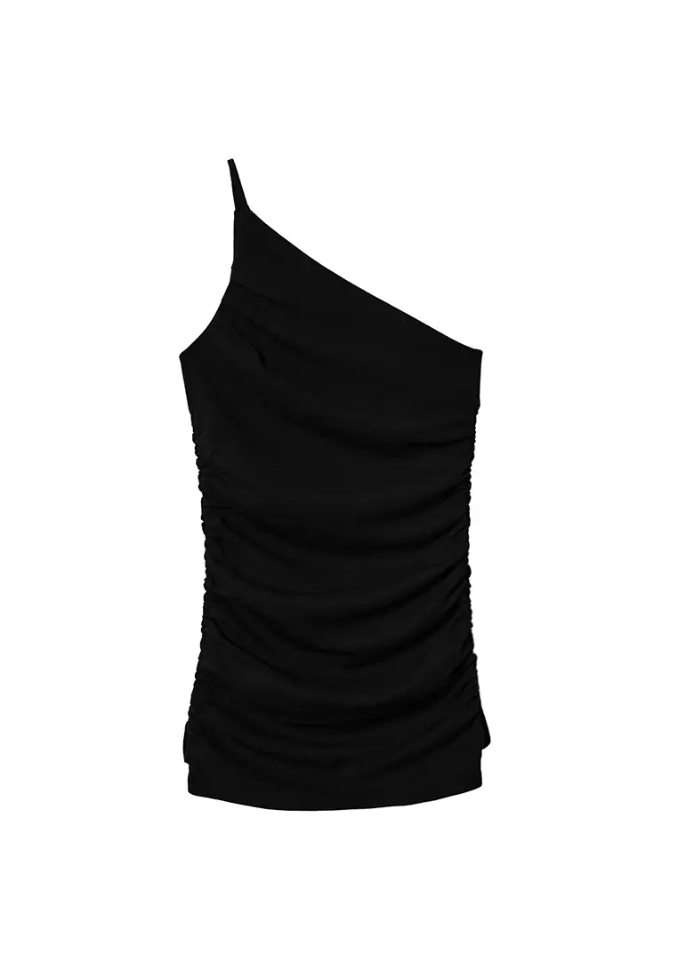 Buy Mango Asymmetric Draped Gown 2023 Online | ZALORA Philippines