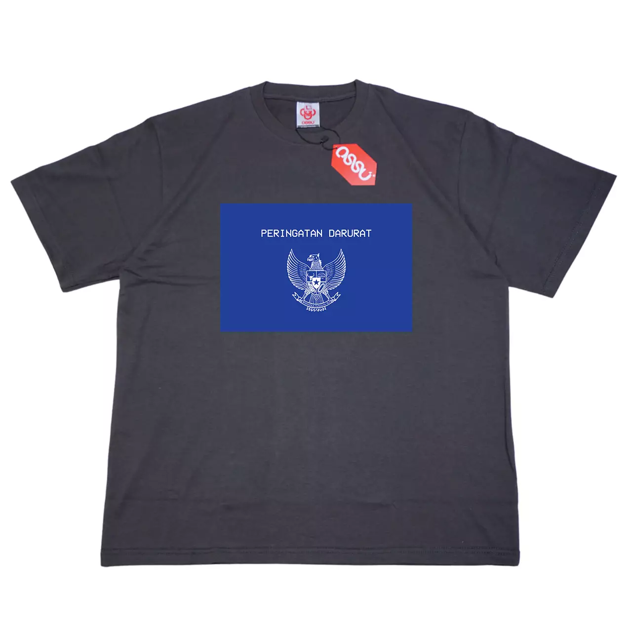 Ossu Peringatan Darurat Grey Tshirt