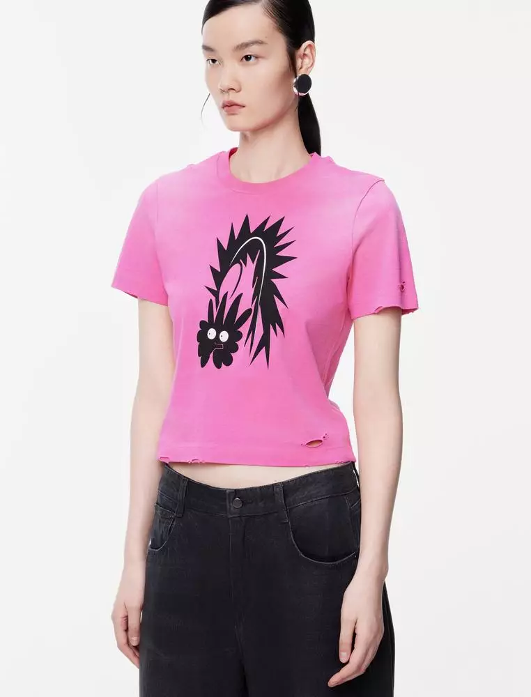 Slim fit short sleeve T-shirt