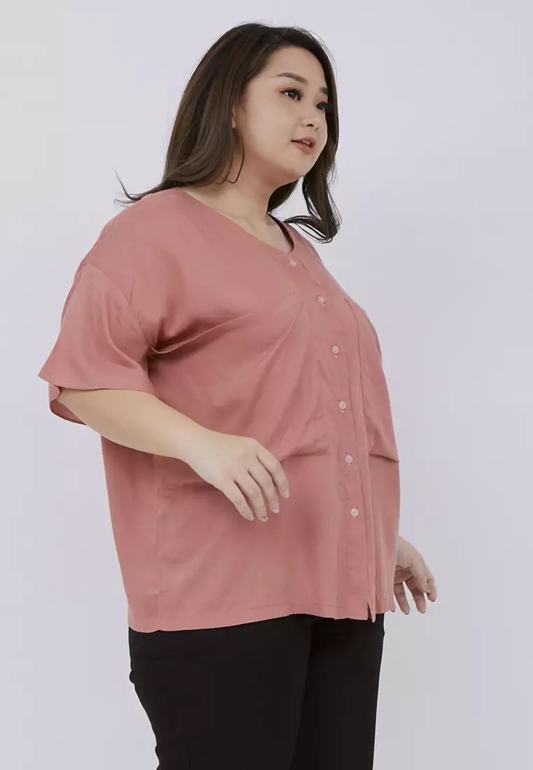 Plus Size Blouse Camelia Salem