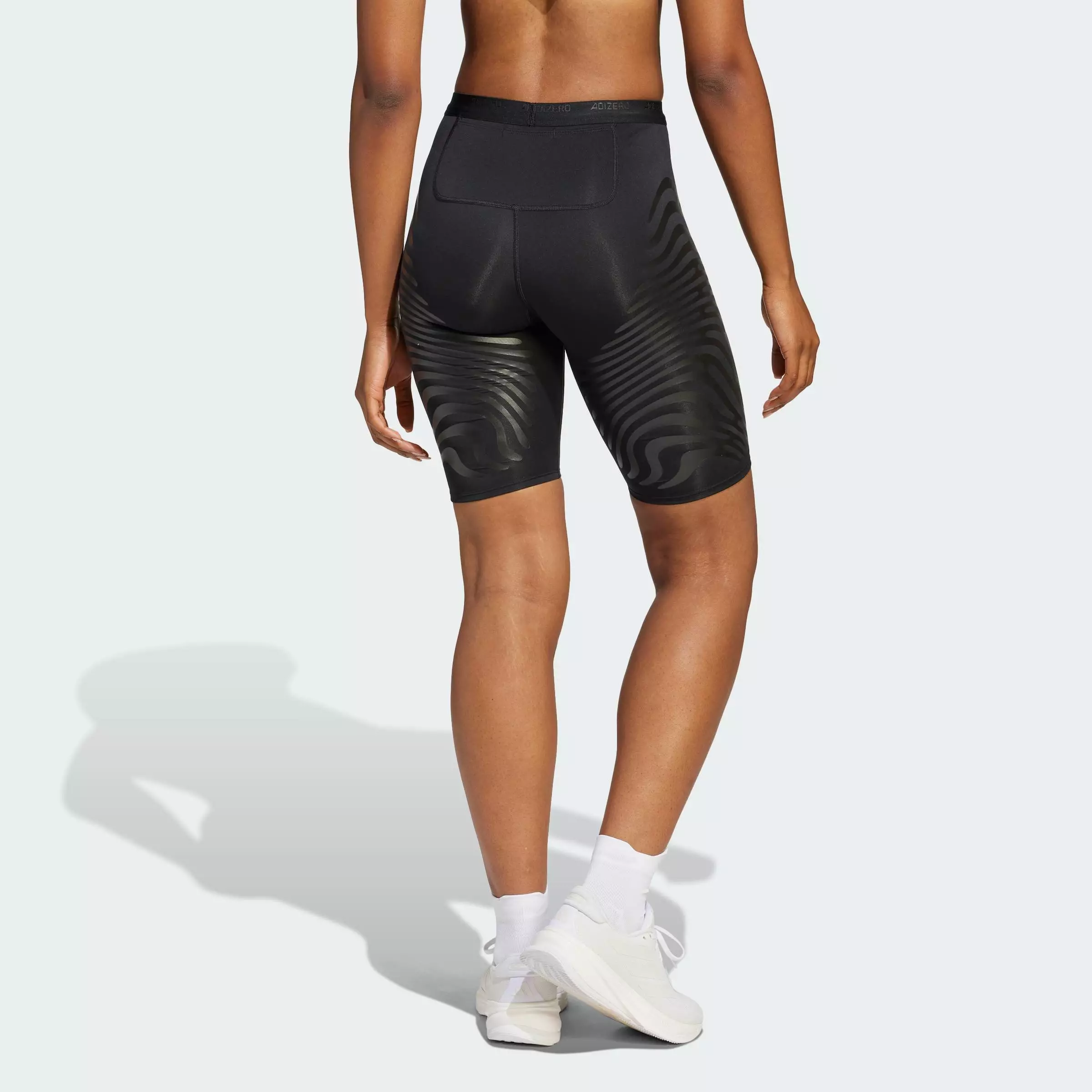 Running Adizero Control Running Short Leggings Women Black JC7665