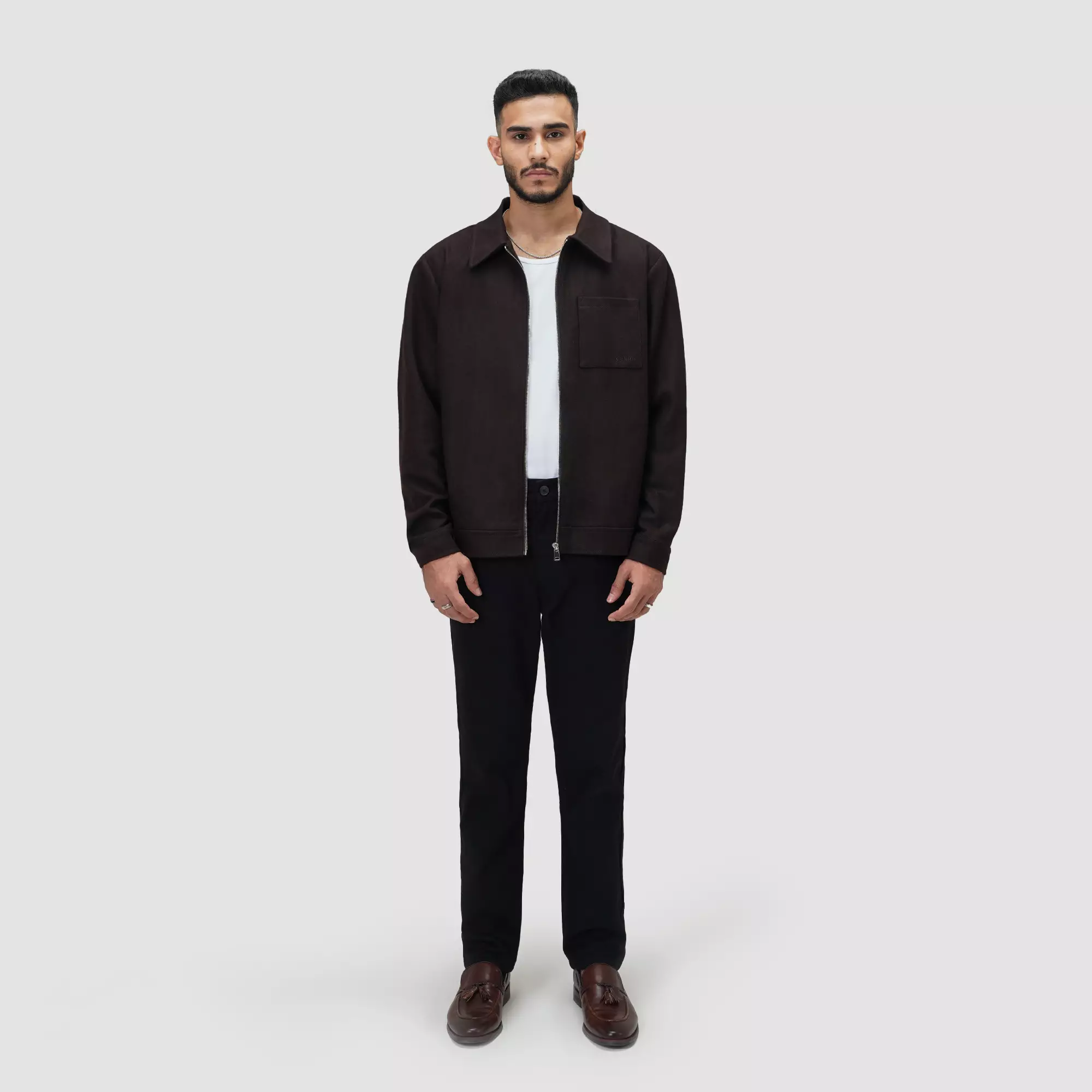 CELCIUS Cashmere Wool Jacket I31000413C Brown