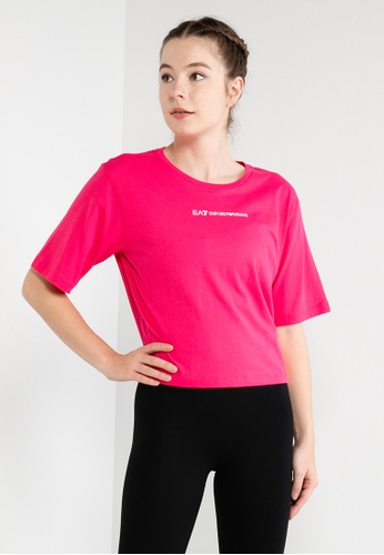Buy EA7 Half Sleeves T-Shirt 2023 Online | ZALORA Singapore