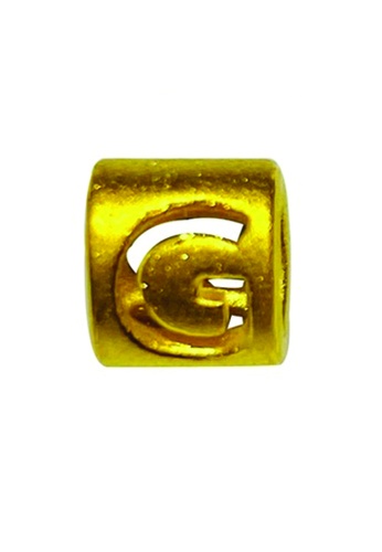 LITZ gold LITZ 999 (24K) Gold Alphabet Charm 字母牌 EPC1098-G-0.40g+/- 801AAAC3ADB8D1GS_1