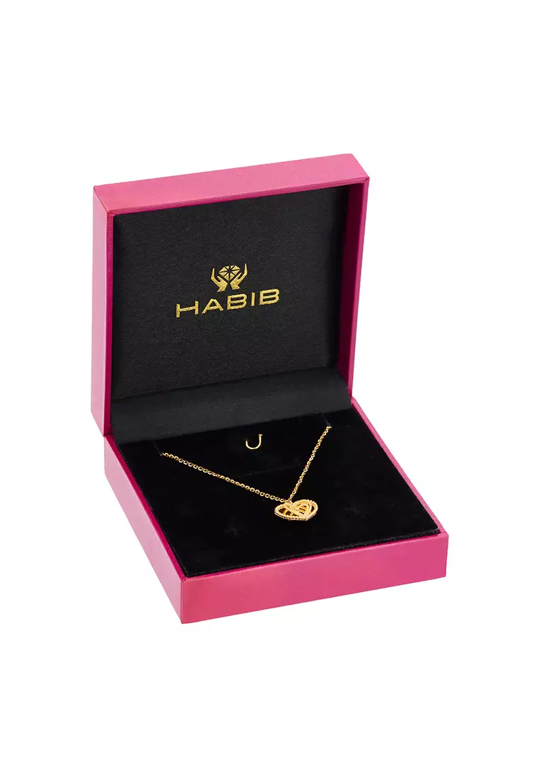 HABIB Oro Italia 916 Yellow Gold Necklace GC32700425 (22K Gold)