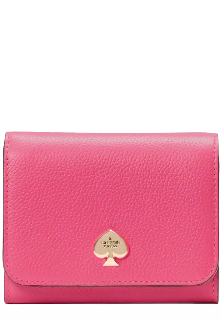 Kayla Small L-Zip Wallet - Rose Oil KK056