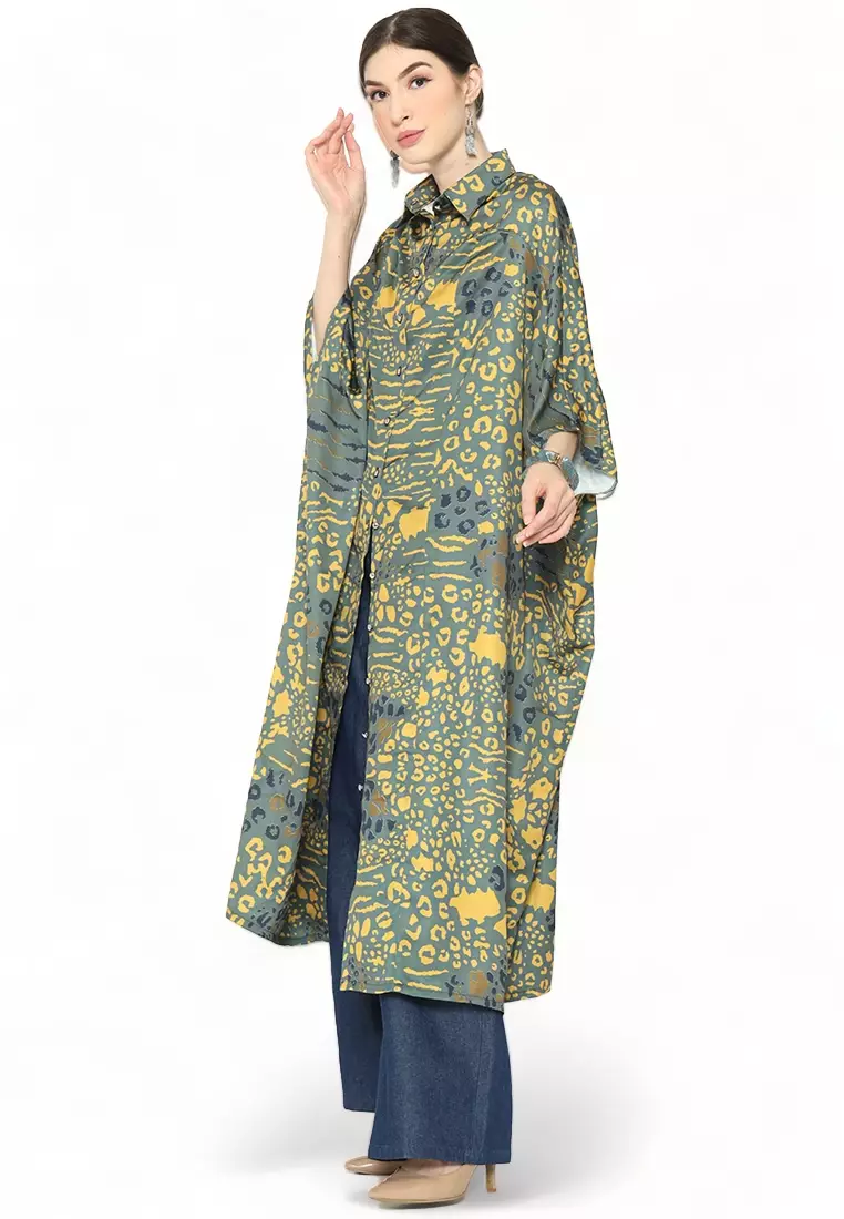 Kanzi Collared Kaftan