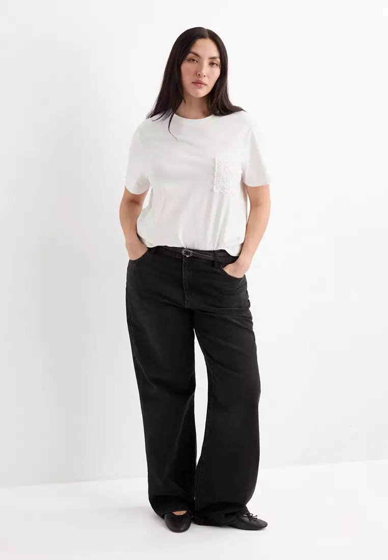 Embroidered Cotton T-Shirt