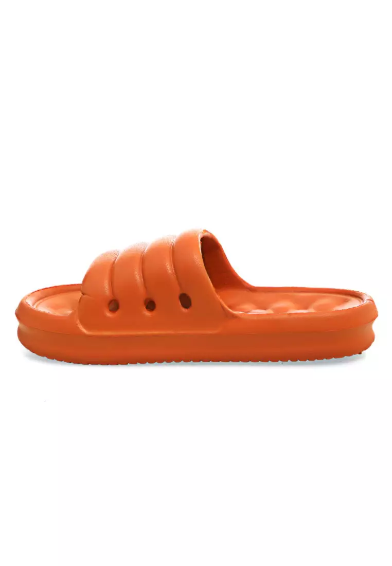 Coots Sandal Rumah Unisex Anti-Slip Slippers Comportable Casual Material EVA Soft ORIGINAL - Orange