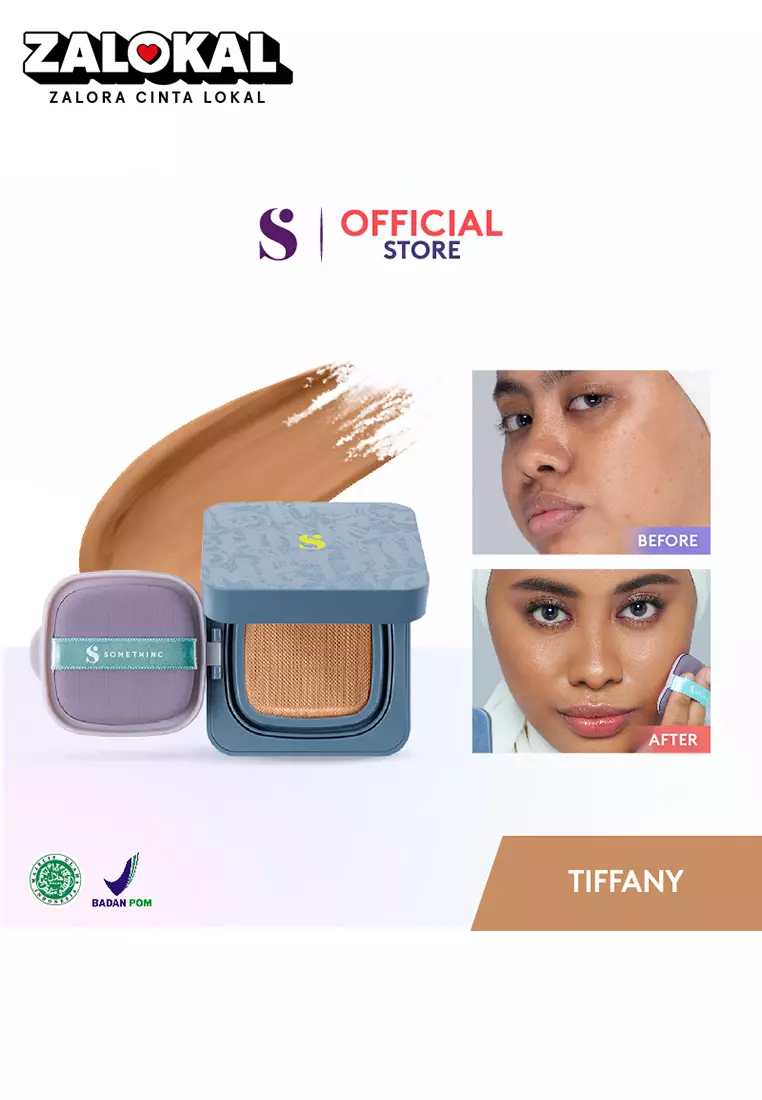 SOMETHINC HOOMAN Breathable UV Cushion Cover SPF 35 PA++++ - Tiffany