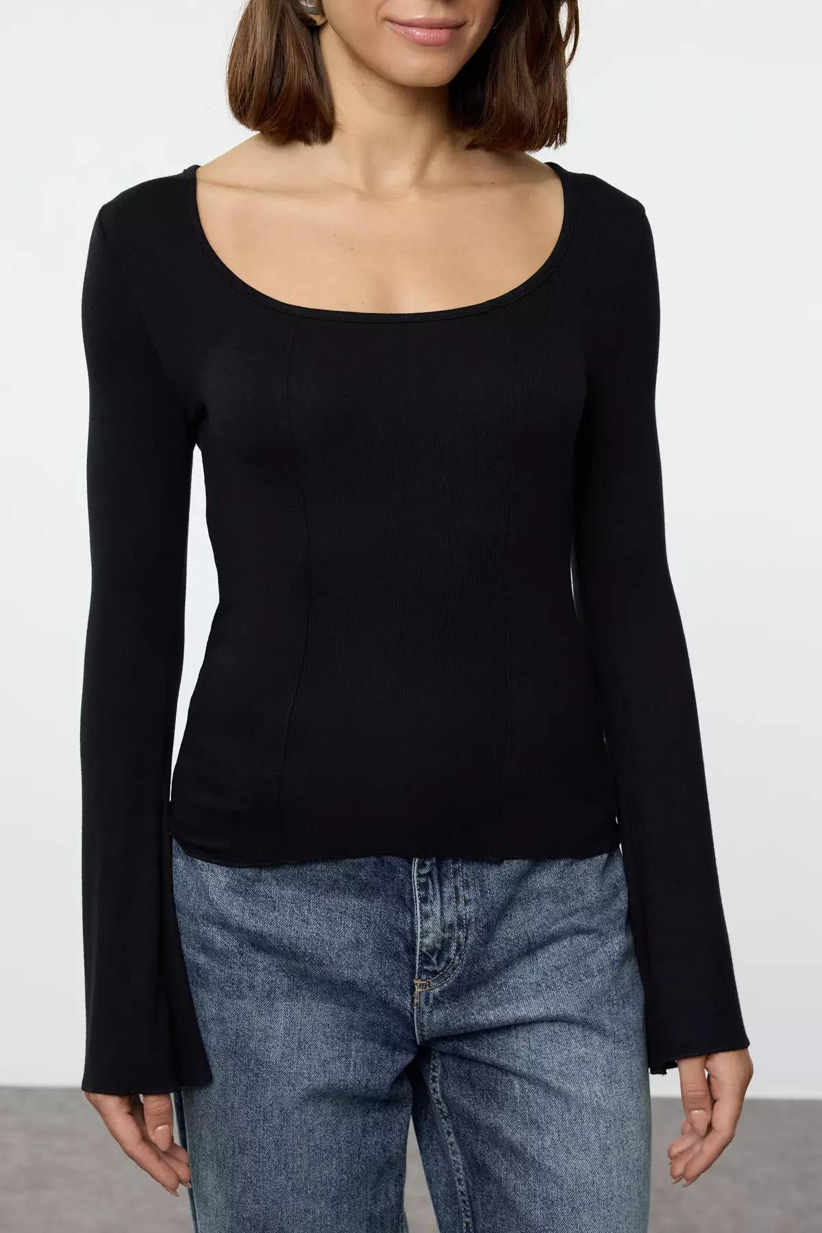Scoop Neck Top