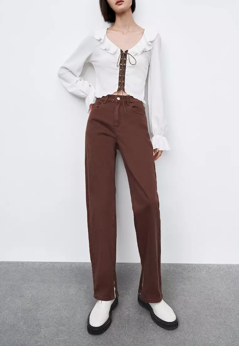18 Elevated Brown Pants Outfit Ideas To Make You Love This, 46% OFF