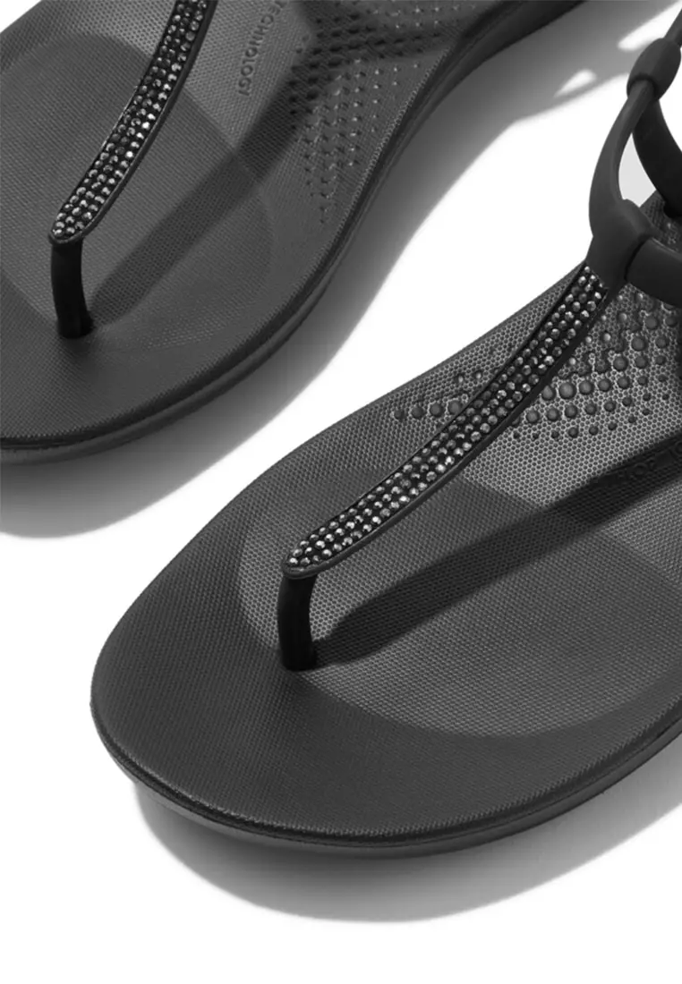 Iqushion Splash Sparkle T-bar Sandals