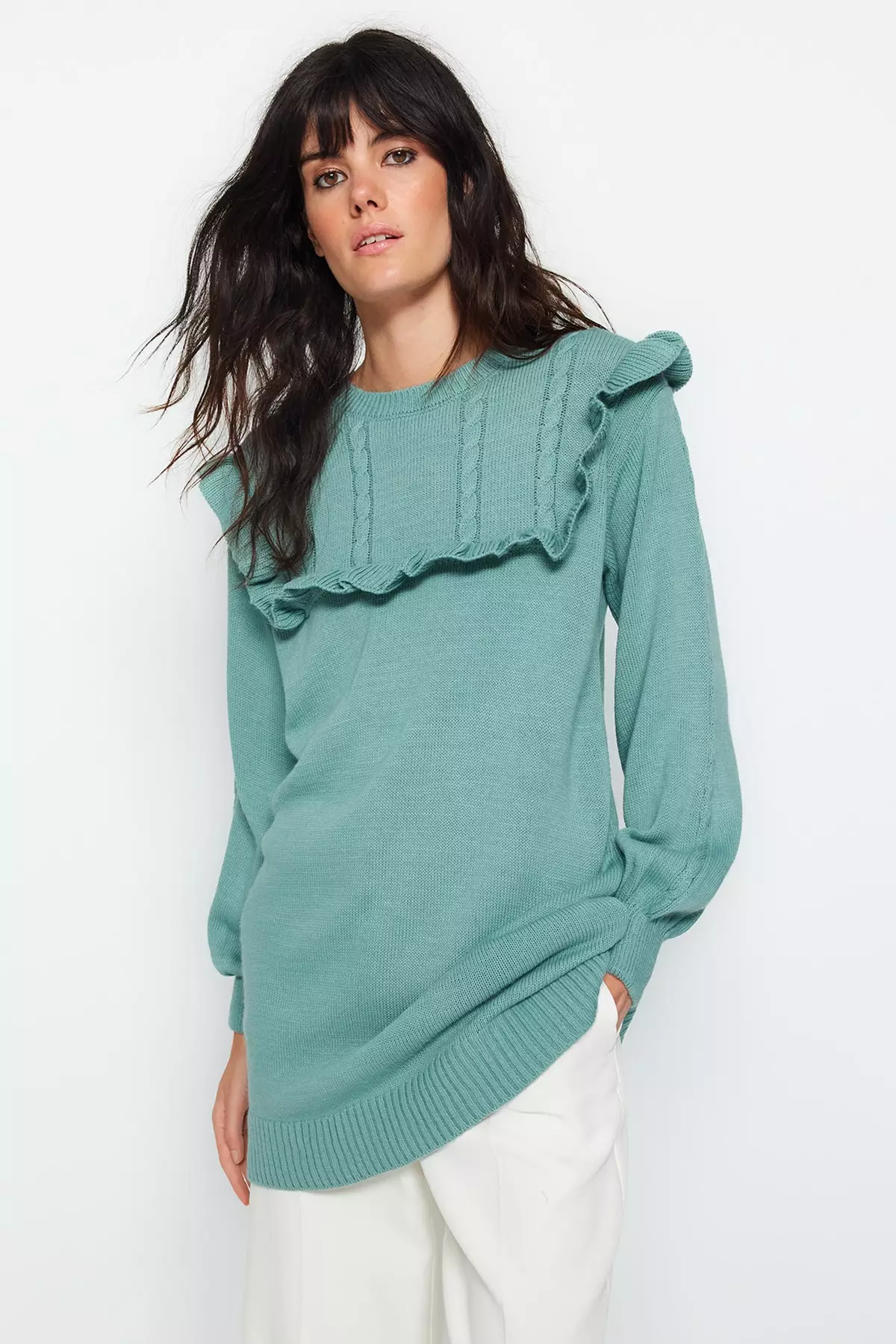 Buy Mint Green Sweaters & Cardigans for Women by Cover Story Online