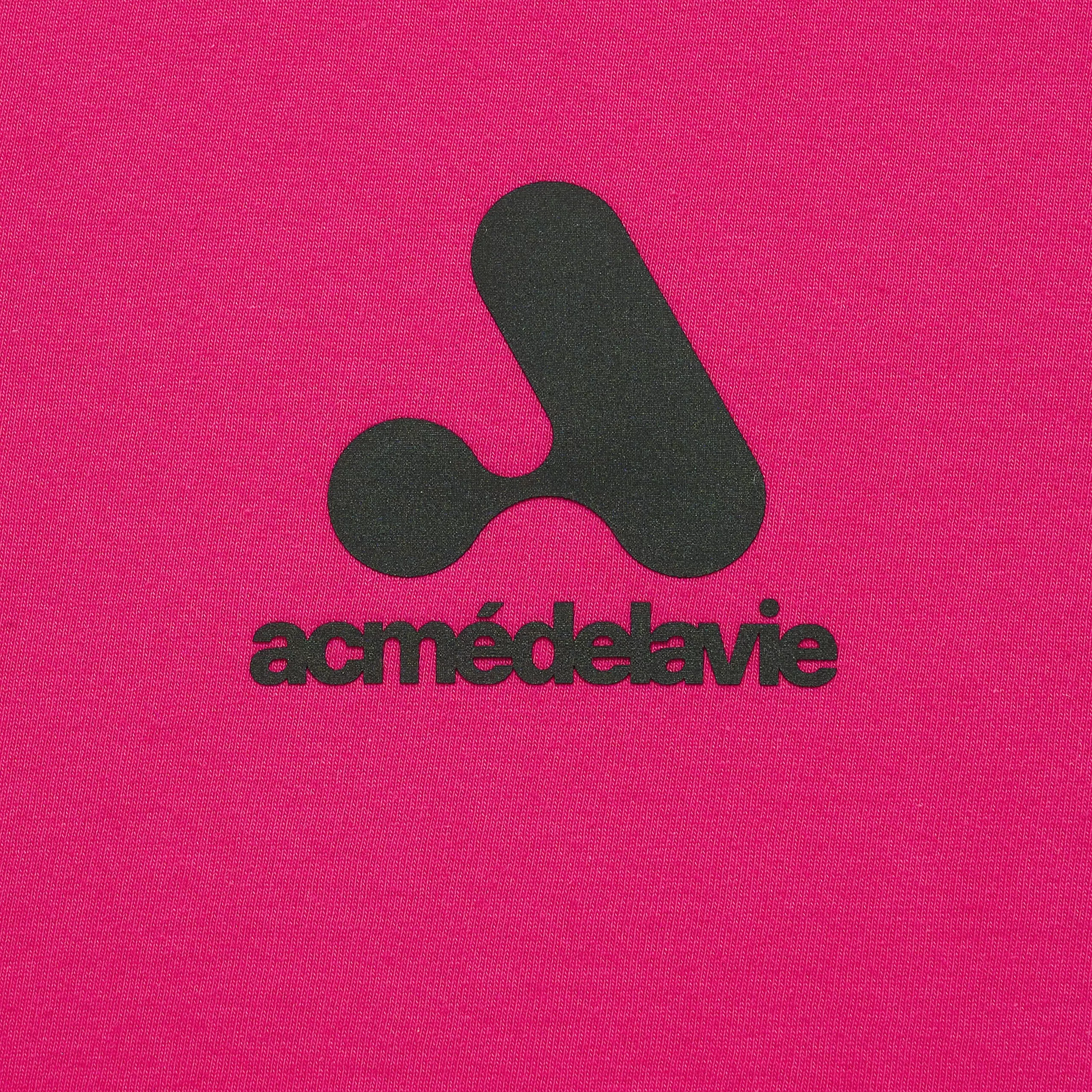 WOMAN A SYMBOL SHORT SLEEVE T-SHIRT HOT PINK