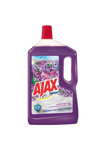 Buy Ajax Ajax Fabuloso Lavender Multi Purpose Floor Cleaner 3l Online On Zalora Singapore