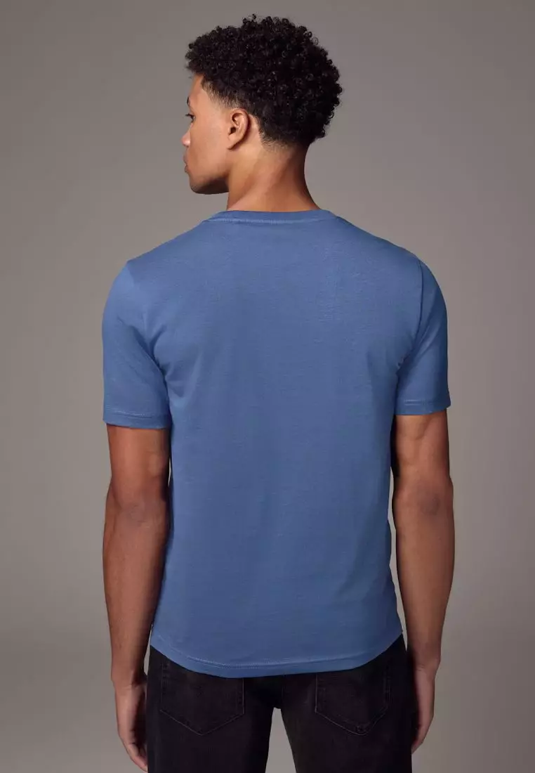 Essential Crew Neck Cotton T-Shirt Slim Fit