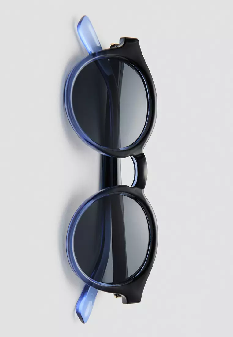 Semi-Transparent Frame Sunglasses