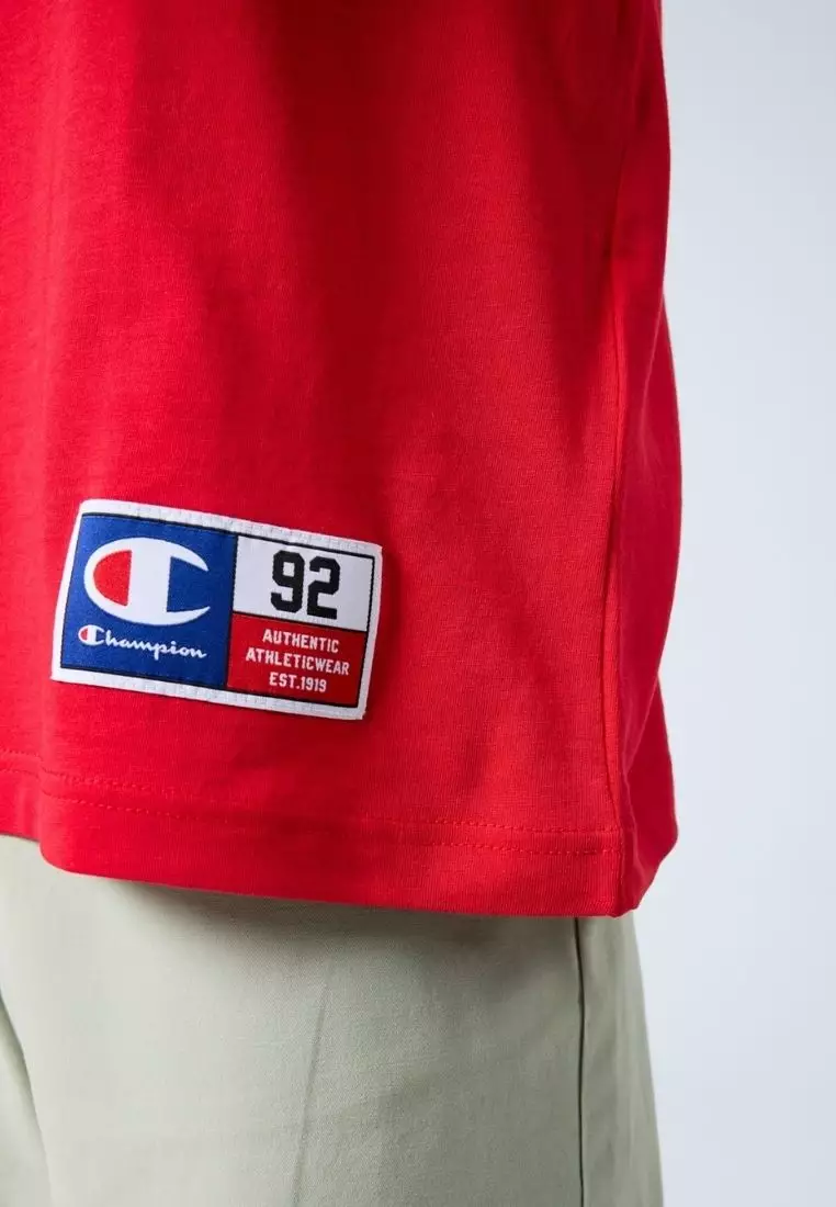 Graphic Crewneck T-Shirt With Print