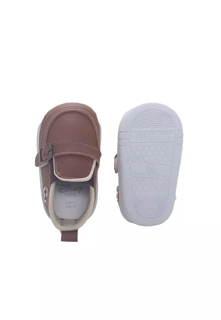 Disney Mickey Sepatu Bayi Cicit Mickey Mouse Brown