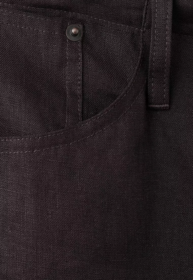 Bow Linen Trousers