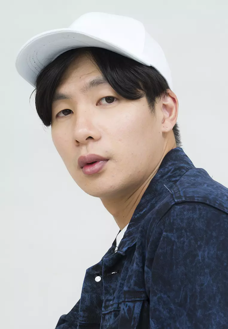 Topi Casual Polos Sport Besi Baseball Cap Tumblr Hat Putih